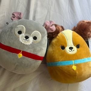 Limited edition Lady and the Tramp squishmallow